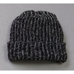 Watch Cap Twisted BLACK 
